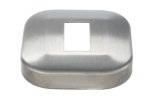 Rozeta maskująca do balustrady 91x91mm dla profilu 50x30mm (poler) AISI 304
