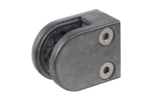 Uchwyt do szkła 40X50 mm do powierzchni płaskiej (surowy) ZAMAK