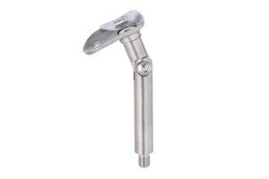 Podpora poręczy narożna 42,4mm regulowana 12mm (szlif) AISI 304