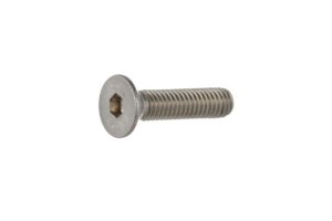 Śruba imbusowa z łbem stożkowym M6 x 25mm AISI 304