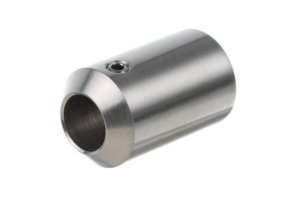 Uchwyt czołowy 12mm/pow. płaska (szlif) AISI 304