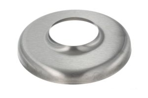 Rozeta maskująca do balustrady z kołnierzem 90mm do rury 33,7mm (szlif) AISI 304