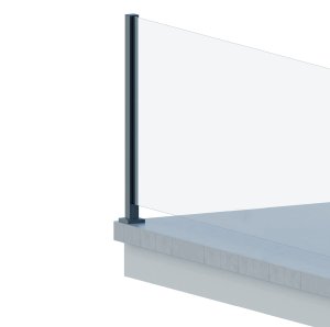 Slot 55x50mm PRAWY z zaślepką, ALUMINIUM SUROWY