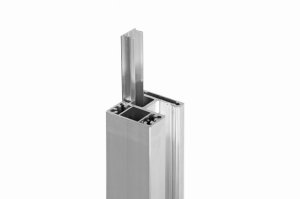 Maskownica słupka slot 1,1m, ALUMINIUM SUROWY