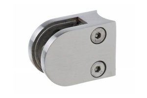 Uchwyt do szkła 40x50mm do rury 42,4mm (szlif) AISI 316
