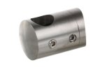 Uchwyt przelotowy 12mm/42,4mm (szlif) AISI 304