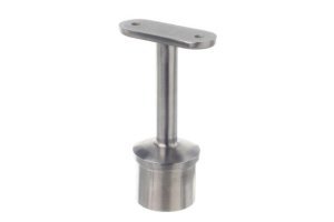 Podpora poręczy płaskiej wklejana w słupek 42,4mm (szlif) AISI 304