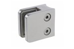 Uchwyt do szkła 45x45mm do rury 42,4mm (szlif) AISI 304